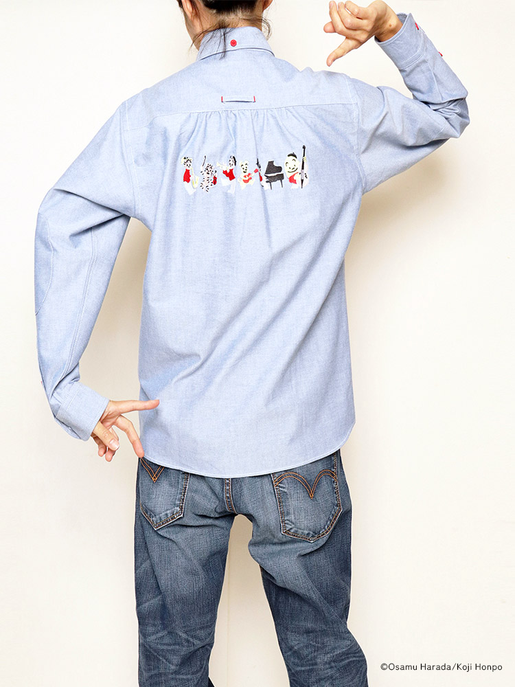 オサムグッズ公式オンラインストア　OSAMU GOODS OFFICIAL ONLINE STORE ファッション OSAMU GOODS × 河谷シャツ Gardenプリントシャツ