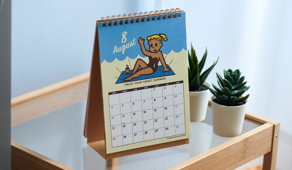 オサムグッズ　OSAMU GOODS OFFICIAL ONLINE STORE 特集 2024 Calendar & Schedule　カレンダー　スケジュール帳特集 卓上カレンダー