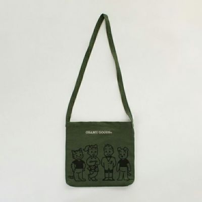 【OSAMU GOODS】everyday bag（ディープグリーン）LC22010【当店オリジナル】
