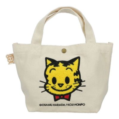 帆布ミニトートバッグ（キャット）
