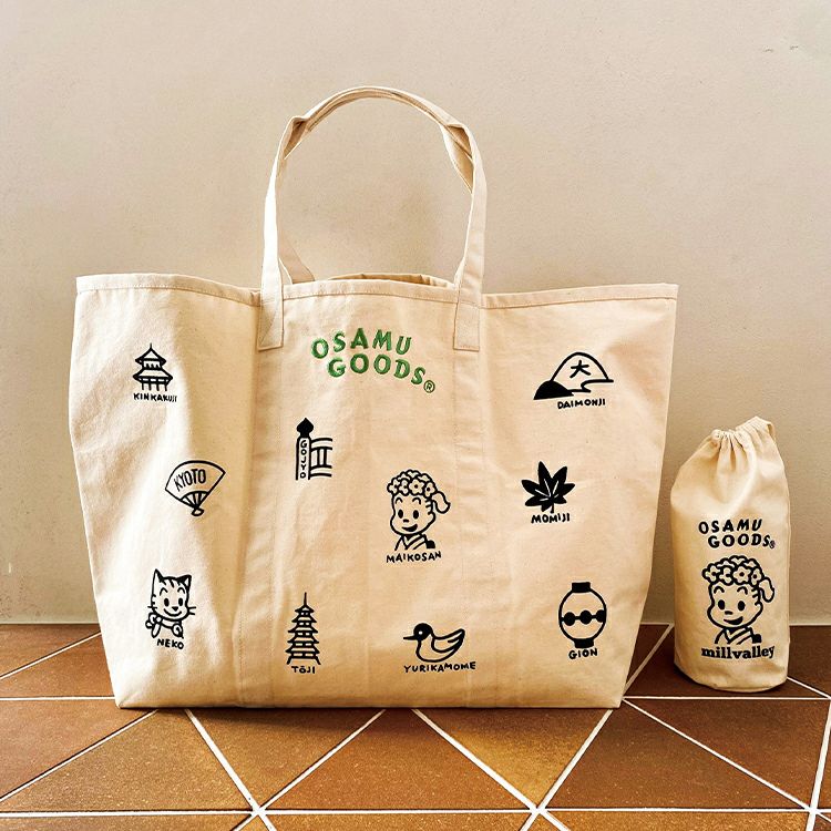 OSAMU GOODS】market bag（kyoto）LC23011 | オサムグッズ公式 