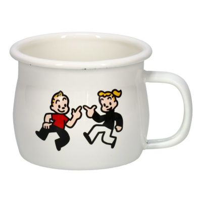 OSAMU GOODS】フェイス ホーローマグカップ（キャット）OG-14