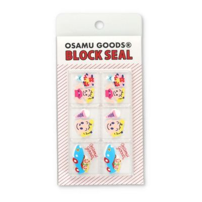 OSAMU GOODS】アクリルブロックシール（G）OS-BS-G | オサム