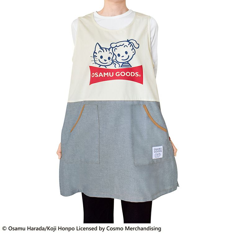 OSAMU GOODS】エプロン（ジル＆キャット）ST-IO0001 | オサム