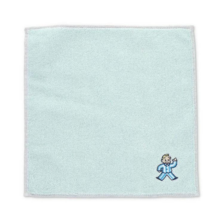 OSAMU GOODS】タオルハンカチ（リバーシブル/GN）29-3810070G