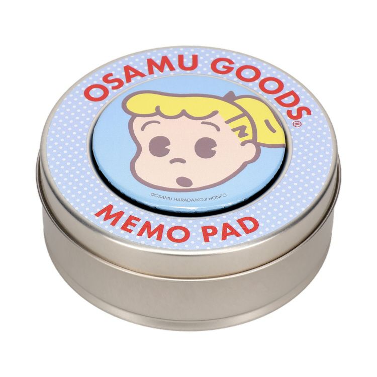 OSAMU GOODS】マグネット付メモ缶（ジル）【航空便不可