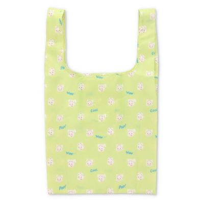 OSAMU GOODS】ショッピングバッグS（POP/ライムグリーン）OG