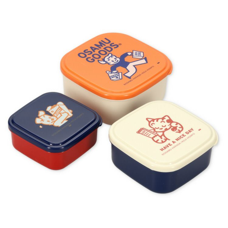 オサム　ランチボックス 弁当箱 「OSAMU GOODS/オサムグッズ」LUNCH BOX/ランチボックス2