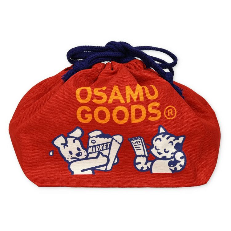 OSAMU GOODS】ランチ巾着（HAVE A NICE DAY)OGB-1000 | オサムグッズ